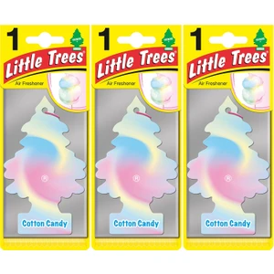 Little Trees 3'lü Cotton Candy - Pamuk Şekeri Asmalı  Oto Kokusu