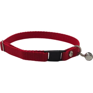 Kedi Boyun Tasması Güvenlik Kilitli Ayarlanabilir Zilli-1cm En Ölçüsü-Siyah-Sarı-Kırmızı-Mavi-Pembe