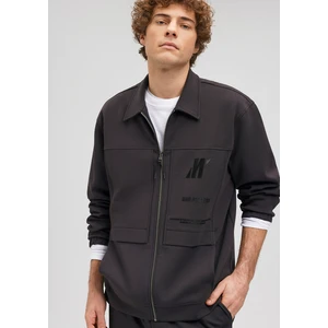 Pro Fermuarlı Gömlek Yaka Sweatshirt  0S10146-900