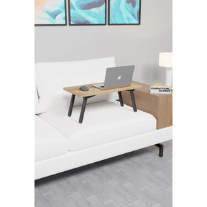 Katlanır Laptop Masası Çalışma Yatak Kahvaltı Masası 60X30 cm