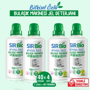 Sır Bio Bulaşık Makine Deterjanı 1000 ml 4'lü