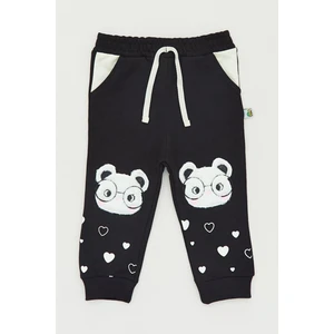 Kalp Baskılı  Kız Çocuk Eşofman Altı