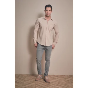 Fermuarlı Straight Jean Pantolon