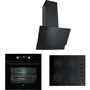 Chef 5 Premium Siyah Ankastre Set (Atv 60.3 - Gbe 64002 - Hak 627 Bk)