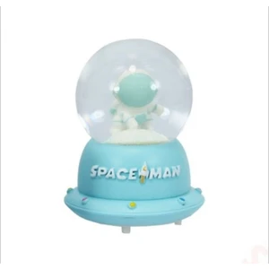 7 cm Işıklı Kar Küresi Astronot
