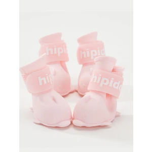 Karikatür Su Geçirmez Evcil Hayvan Yağmur Botları Ayak Koruyucuları 4 Parçalı Set (Yurt Dışından)