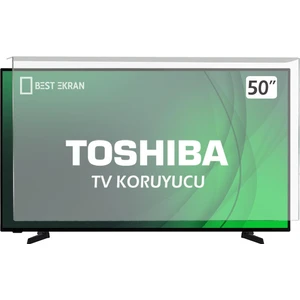 Best Ekran  Toshiba 50UA2363DT Tv Ekran Koruyucu - Toshiba 50" Inç 126 cm Tv Kırılmaz Koruyucu