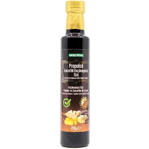 Aksu Vital  Propolisli Zencefilli Keçiboynuzu Özü 350  gr Keçi Boynuzu Şeker Koruyucu Renklendiricisiz
