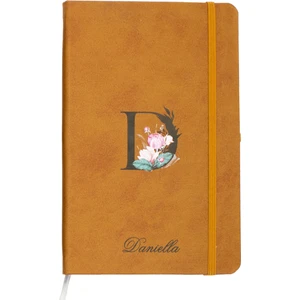 Kişiye Özel Lastikli Termo Deri Çizgili Defter Set , Isme Özel Kişiselleştirilebilir Hediye