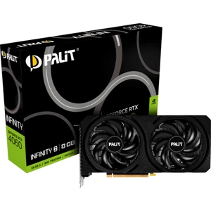 Nvidia Geforce RTX4060 Infinity Dual 8gb 128BIT Gddr6 Ekran Kartı (NE64060019P1-1070L)