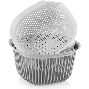 Selka Home 2 Parça Süzgeçli Kase 4000 ml