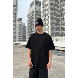 Basic Siyah Oversize Tişört