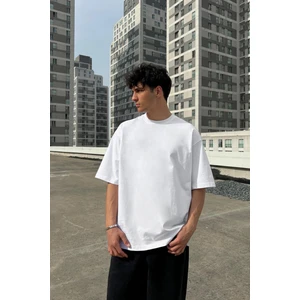 Basic Beyaz Oversize Tişört