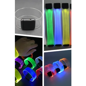 Parti Gece Bilekliği Pilli Mıknatıslı Motor Bisiklet LED Kol Bandı