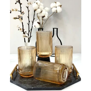 Imola Amber 4`lü Cam Bardak 440ML