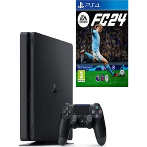 Playstation 4 Slim 1 TB Oyun Konsolu Tek Kollu Kontrolcü ile FC24 Oyun Deneyimi