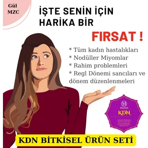 KDN Bitkisel Ürün Seti, Kadın Hastalıkları Bitkisel Ürün Seti