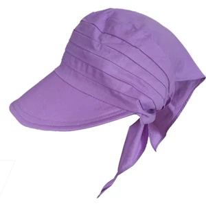 Kadın Safari Bağlamalı Bandana Plaj Şapkası