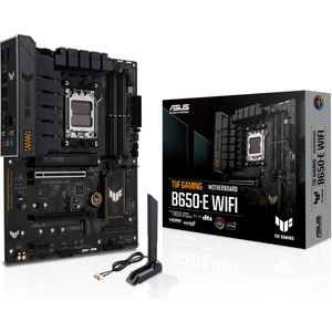 Tuf Gamıng B650-E Wıfı Amd B650 Am5 Ddr5 8000 Dp HDMI 3x M2 Usb3.2 Wifi 6e + Bt Aura Rgb 2.5gbit Lan Atx Asus Tuf Protectıon Asus Q-Design Armoury Crate