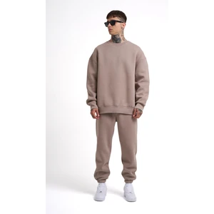 Erkek Basic Jogger Relaxed Açık Gri Eşofman Altı