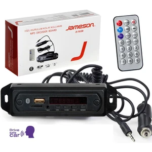Oto Teyp Çevirici Bord Usb/fm/aux Bluetooth Konuşmalı 12V Js-6usb