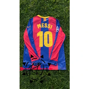 RODAK WEAR Lionel Messi 2010/2011 Barcelona Uzun Kollu Forması