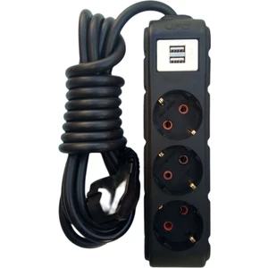 Ufo Akım Korumalı 2x USB Giriş Priz