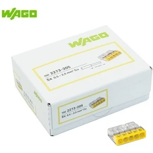 5 No Buat Klemensi Geçmeli 5x2.5mm 2273-205 (100 Adet)