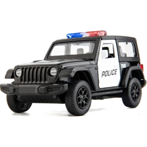 1/36 Ölçekli Wrangler Polis Araba Modeli, Çinko Alaşım Die-Cast Geri Çekin Araçlar Çocuk Oyuncakları Erkek Kız Için Hediye (Wrangler Polis Arabası) (Yurt Dışından)