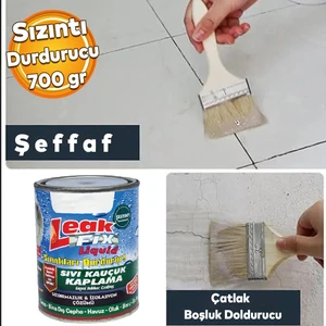 Şeffaf Leak Fix Liqid Su Sızıntı Durdurucu Sıvı Kauçuk Kaplama Izalasyon Sızdırmaz Yalıtım 700 gr