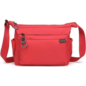Smart Bags Ekstra Hafif Kumaş Postacı Çantası BC 3146 - Kırmızı
