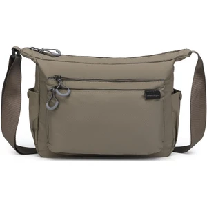 Smart Bags Ekstra Hafif Kumaş Postacı Çantası BC 3146 - Kahve