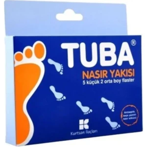 Kurtsan Ilaçları Tuba Nasir Yakisı - Antıseptik Keçe Yastıklı Nasir Sökücü 1 Kutu