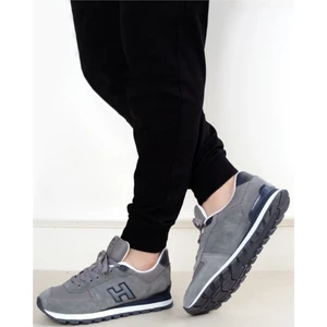 Hammer Jack Peru 102-19250 Gri Nubuk Deri Sneaker Ayakkabı