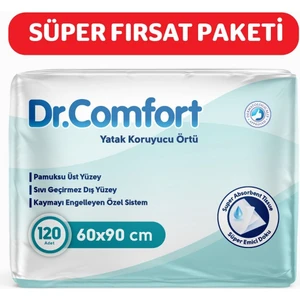Dr Comfort 60X90 Yatak Koruyucu Örtü 120 Adet