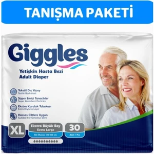 Yetişkin Bel Bantlı Hasta Bezi Extralarge 30 Adet