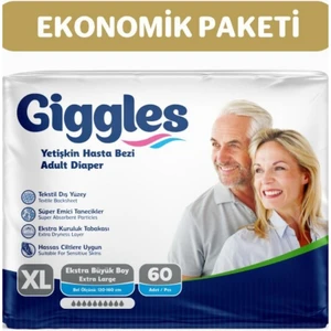 Yetişkin Bel Bantlı Hasta Bezi Extralarge 60 Adet