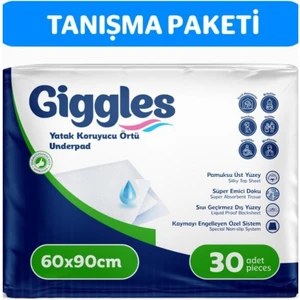 60X90 Yatak Koruyucu Örtü 30 Adet