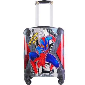 Protocol London Spiderman Speedy Man Erkek Çocuk Valizi Siyah
