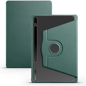 Samsung Galaxy Tab S7 Fe /s8 Plus/s7 Plus Kılıf Kalem Bölmeli 360 Dönebilen Kapak Case