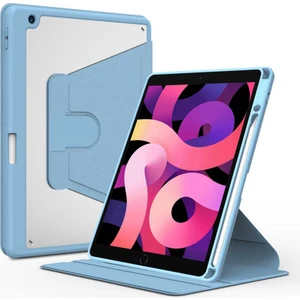 Apple Ipad 9. 8. 7. Nesil 10.2" Kılıf Kalem Bölmeli 360 Dönebilen Kapak Case