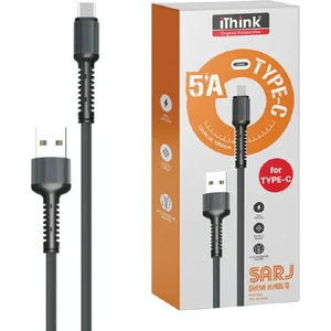 Ithink Gold Kablo Örgülü Type-C K63C