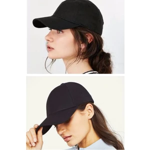 Ayarlanabilir Siyah Spor Basic Şapka