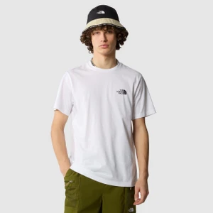 The North Face M S/S Sımple Dome Tee White T-Shirt