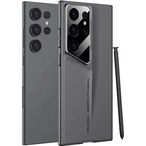 Samsung Galaxy S24 Ultra Uyumlu Kılıf Kamera Korumalı Ultra Thin Lüx Sert Procase Rubber Kapak