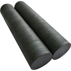 Dünya Magnet 50 Adet 20X3 Büyük Yuvarlak Ferrit Mıknatıs Büyük Süsleme Mıknatısı