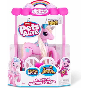 Pets Alive Sesli ve Işıklı Unicorn Oyun Seti PEL02000