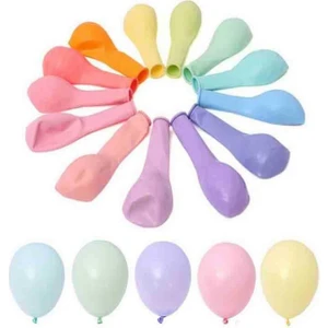 10 Lu Karışık Makaron Balon
