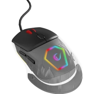 Hyalo M1 Siyah Değiştirilebilir 3 Kapaklı Rgb 12000 Dpı Gaming Oyuncu Mouse