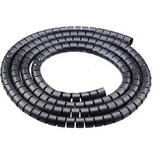 Kablo Toplama Spirali 25'lik Siyah 1 Metre